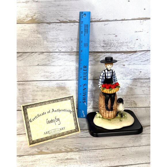 Anna Perenna, P. Buckley Moss Sculpture Collection Limited Edition Set W/ Boxes - Picture 15 of 16